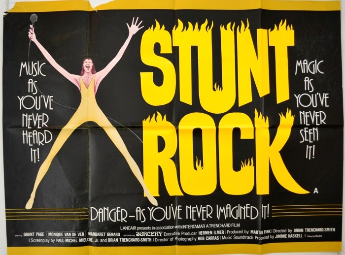 It’s Not Horror – Episode 073 – Stunt Rock (1978)